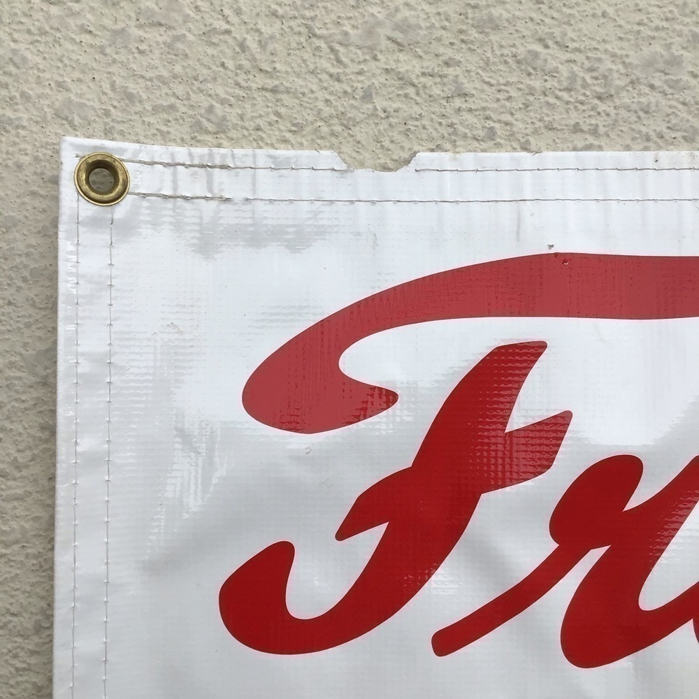 Florida Produce 4’ Banner Farmers Market Stall Sign Thick Vinyl Corner Grommets - Picture 14 of 14